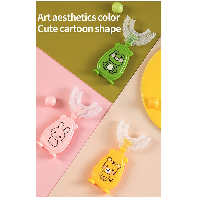 

1 шт., Детские зубные щётки U-образной формы