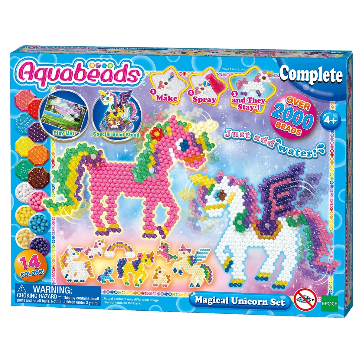 Аквабидс Бусины для воды DIY набор творчества игры с шариками 3D волшебные.