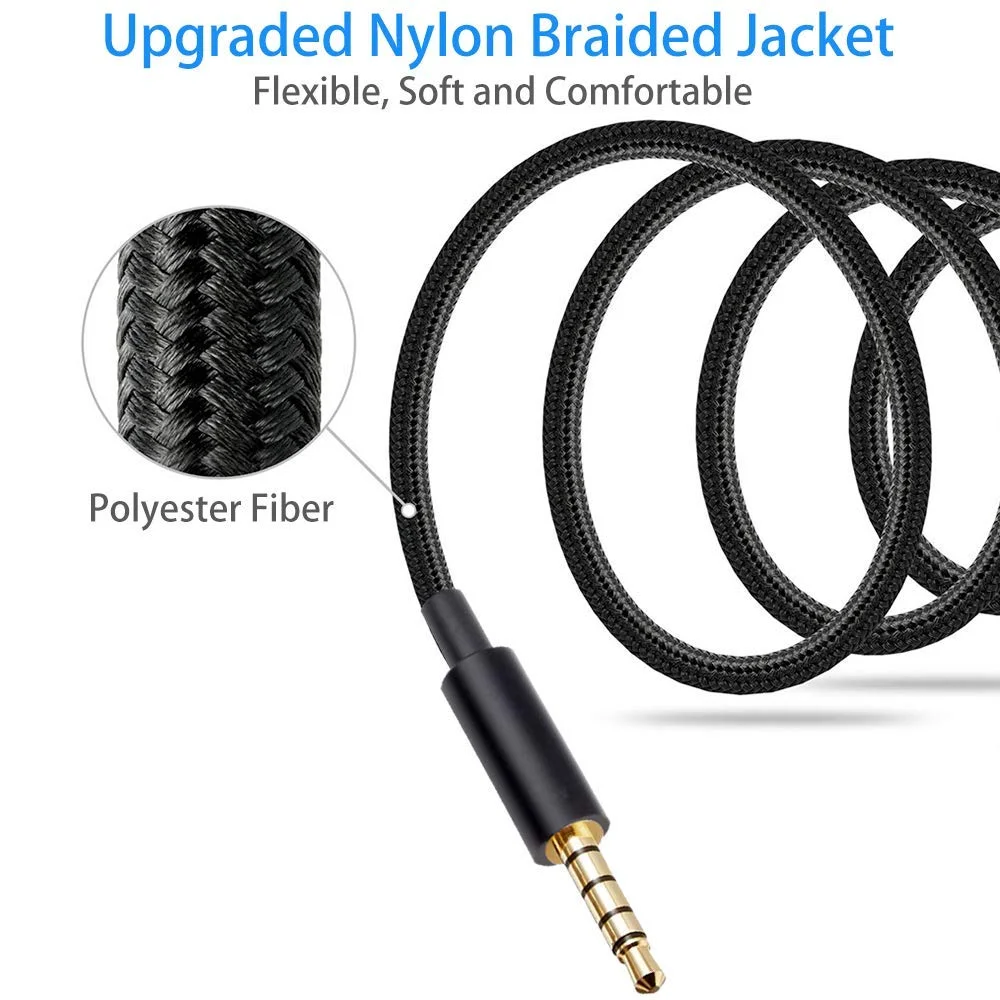 USB-кабель Talkback для аудиокабеля чата встроенный бесшумный регулятор громкости