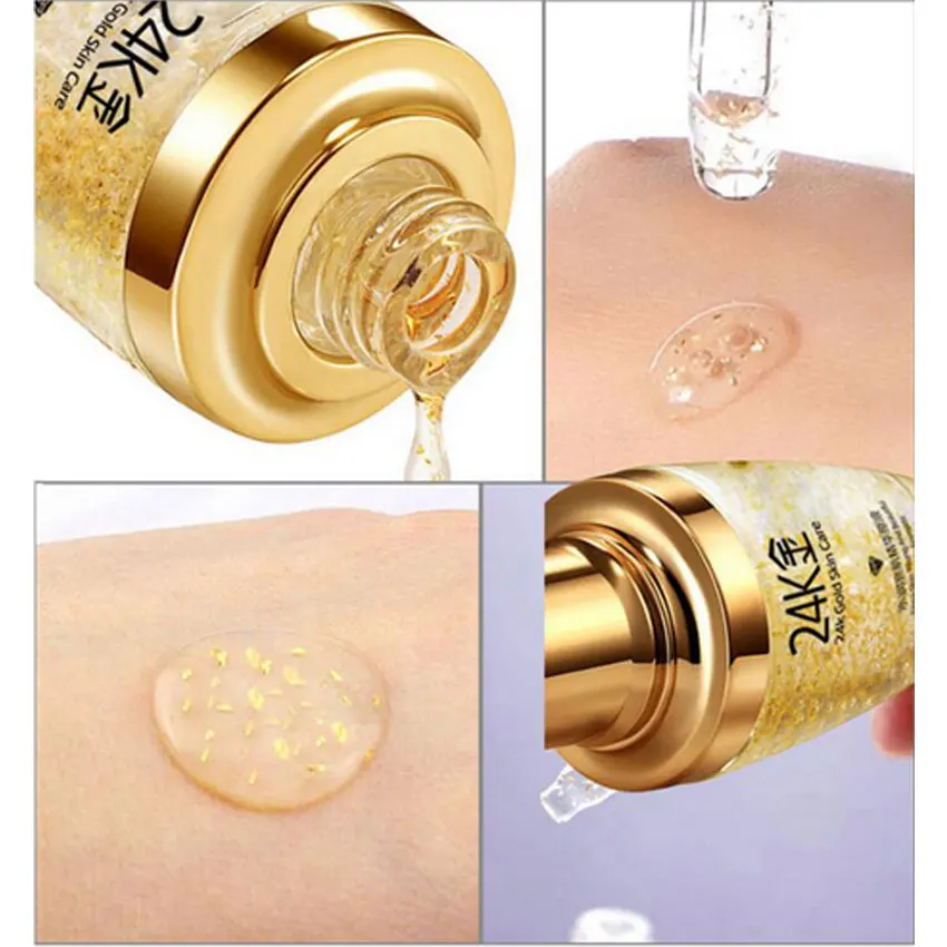 

BIOAQUA 24 K Gold Face Cream Whitening Moisturizing 24K Gold Day Creams & Moisturizers 24K Gold Essence Serum New Face Skin Care