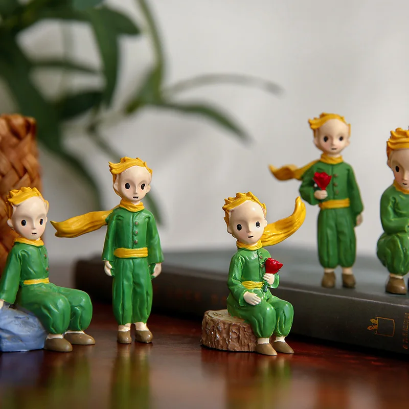 The Little Prince Figurine Micro Landscape Diy Home Decor Miniature Fairy Garden Ornament Desktop Decoration Accessories Gift | Дом и сад