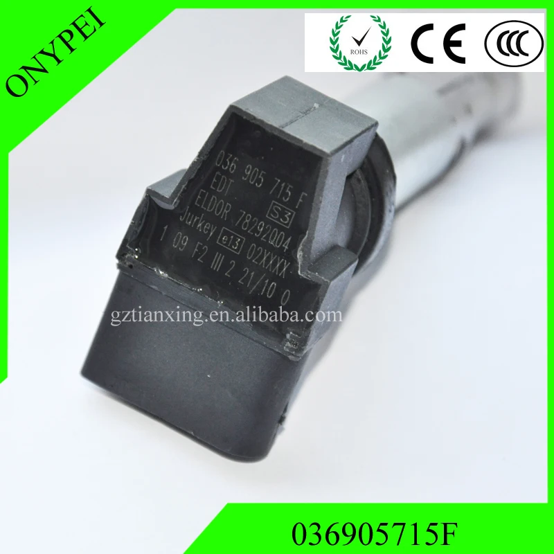 Новая катушка зажигания 036 905 715 F 036905715H для Golf Jetta Caddy Beetle Polo Skoda Seat 036905715F H 715G |