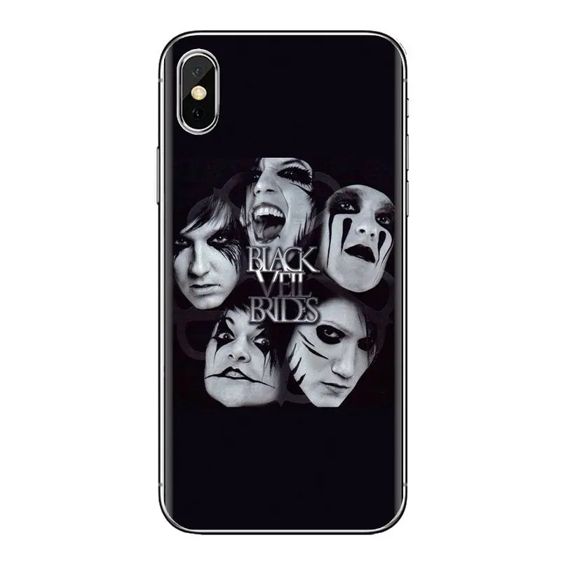 For Xiaomi Mi6 Mi 6 A1 Max Mix 2 5X 6X Redmi Note 5 5A 4X 4A A4 4 3 Plus Pro black veil brides Soft Transparent Cases Covers |
