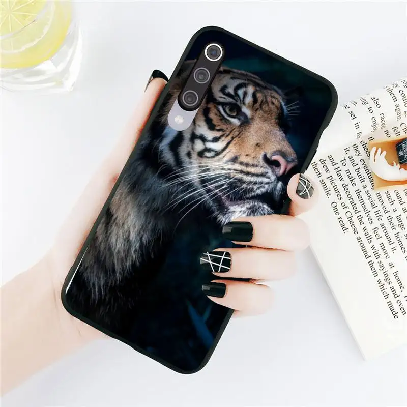 

Animal tiger lion leopard Phone Case For Xiaomi Redmi 4x 5 plus 6A 7 7A 8 mi8 8lite 9 note 4 5 7 8 pro