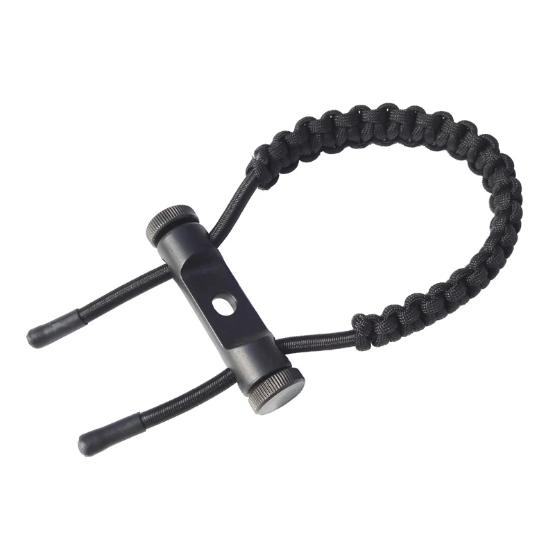 1 шт. стрельба из лука соединение лук слинг регулируемый ремень на запястье