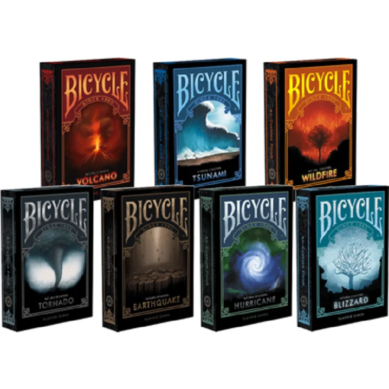 

Bicycle Natural Disasters Siries Playing Cards Collectable Poker USPCC Limited Edition Deck Magic Cards Magic Tricks Props