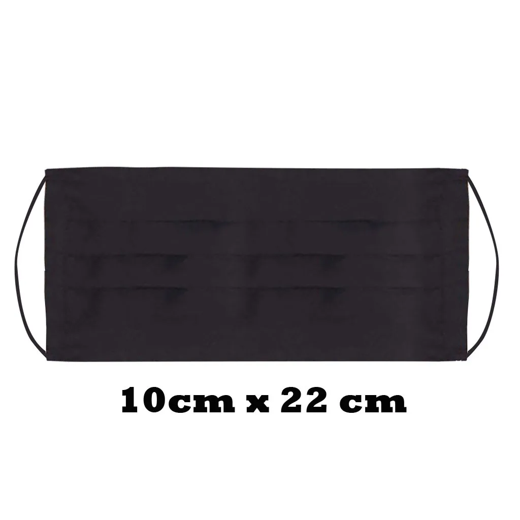 

5 Pack Mouth Masks Mixed Design Cotton Adult Washable and Reusable Face Mask Windproof Foggy Haze Pollution Mouth Cover