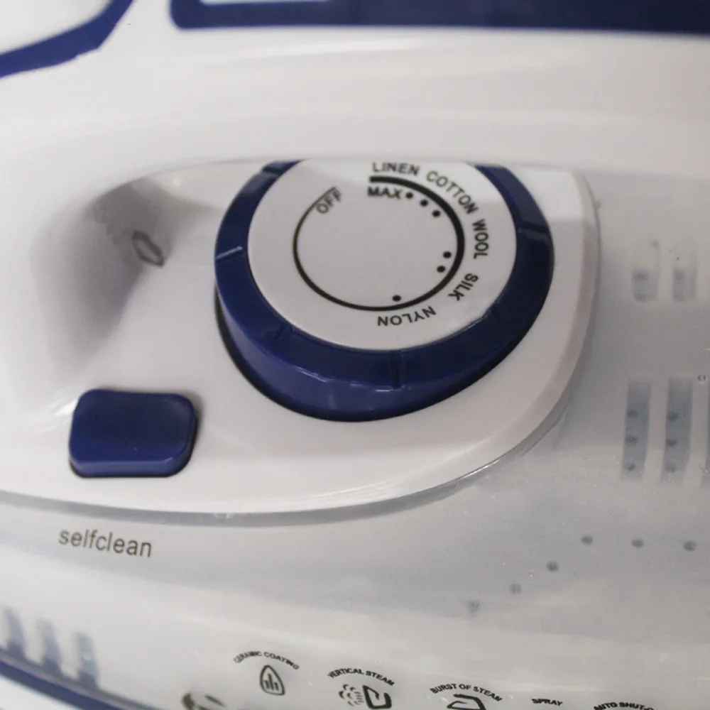 Steam Iron Handheld Household Adjustable Multifunction Portable Machine Ceramic Soleplate Electric For Clothes | Бытовая техника