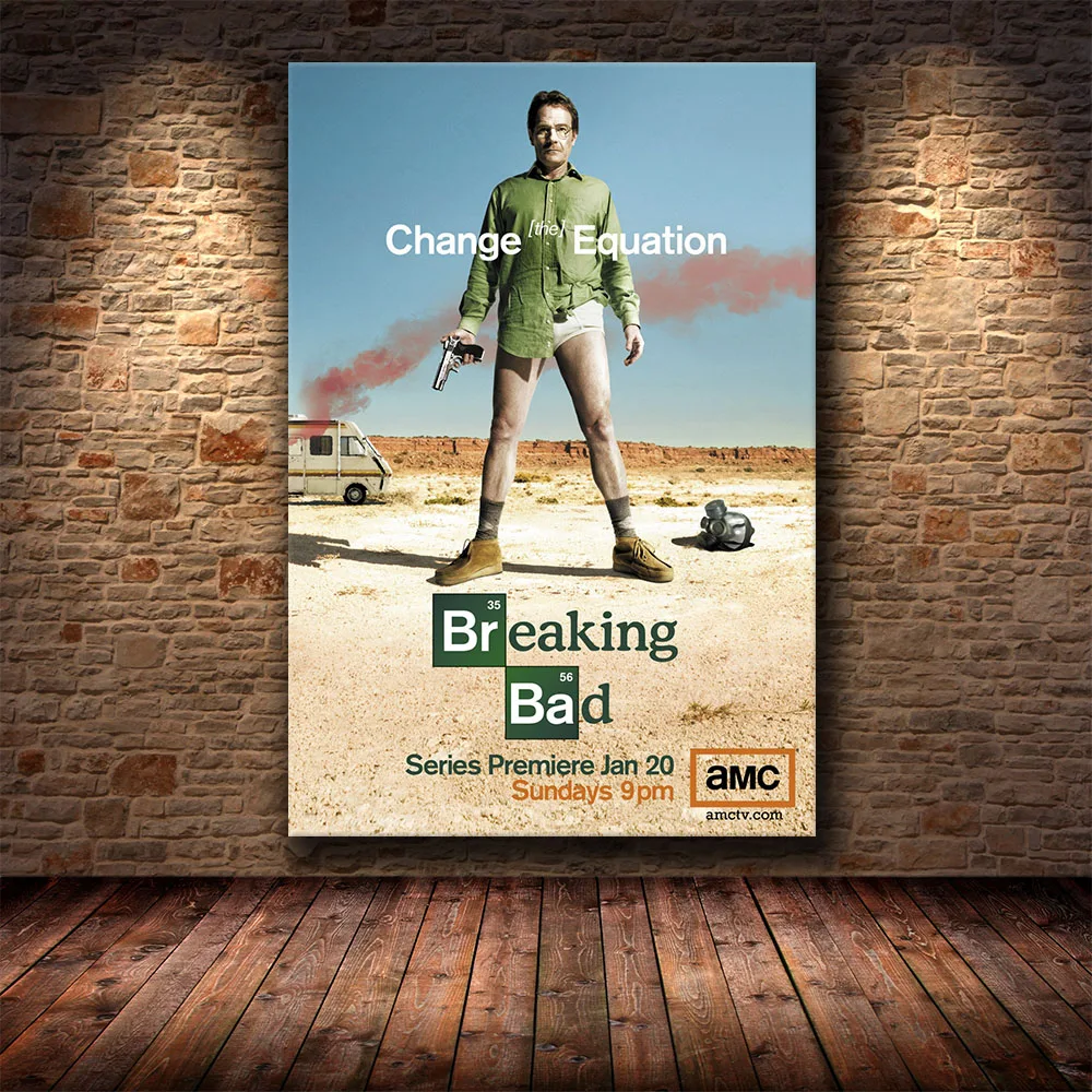 

Классическая ТВ-серия во все тяжкие постеры и принты Картина на холсте картины на стену классический декоративный домашний декор