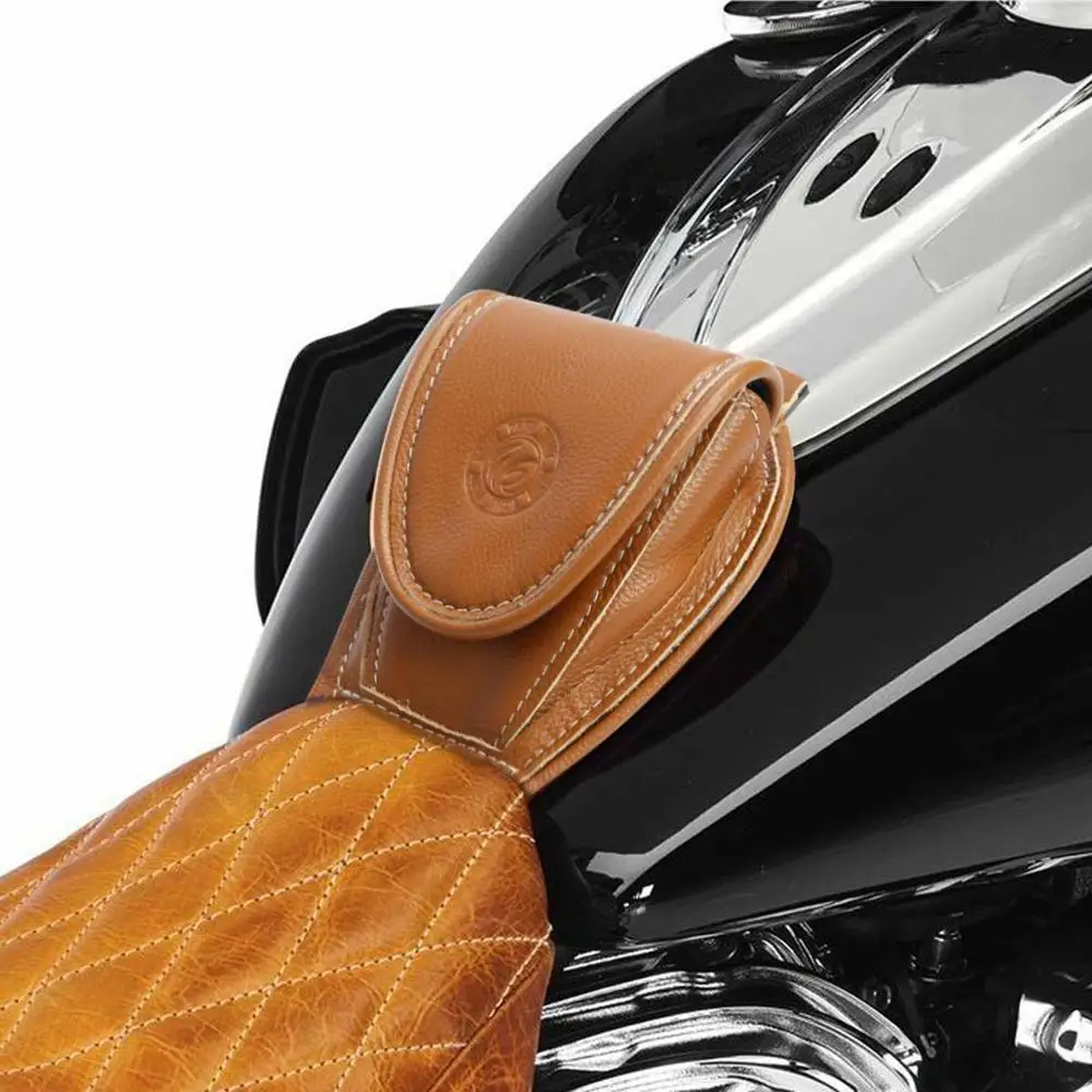 Кожаная Мотоциклетная сумка-чехол для индийского вождения классический