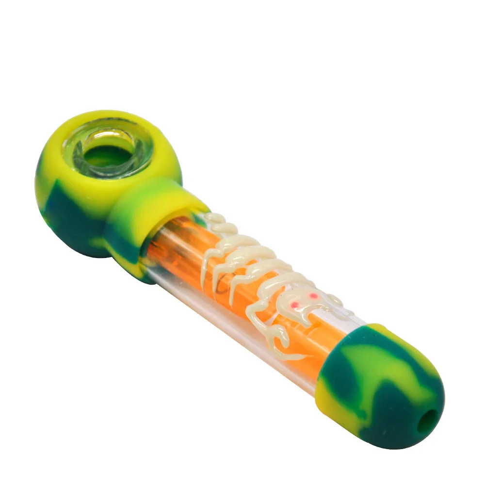 Силиконовые трубки для курения с фильтрующим элементом ложка сигарет травы