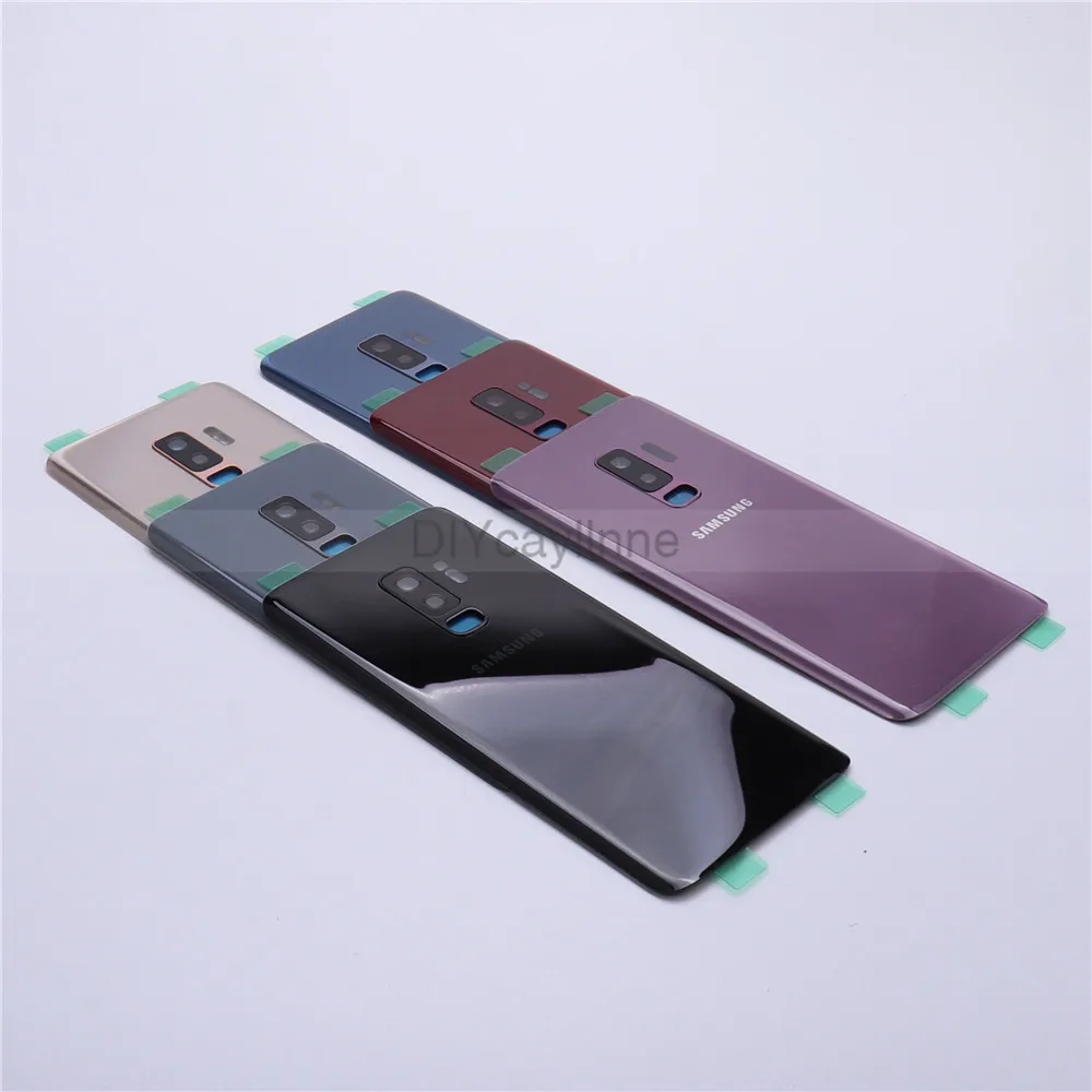 Samsung Galaxy S9 Plus G965 задняя крышка корпуса G960 батарейного отсека стекло + объектив