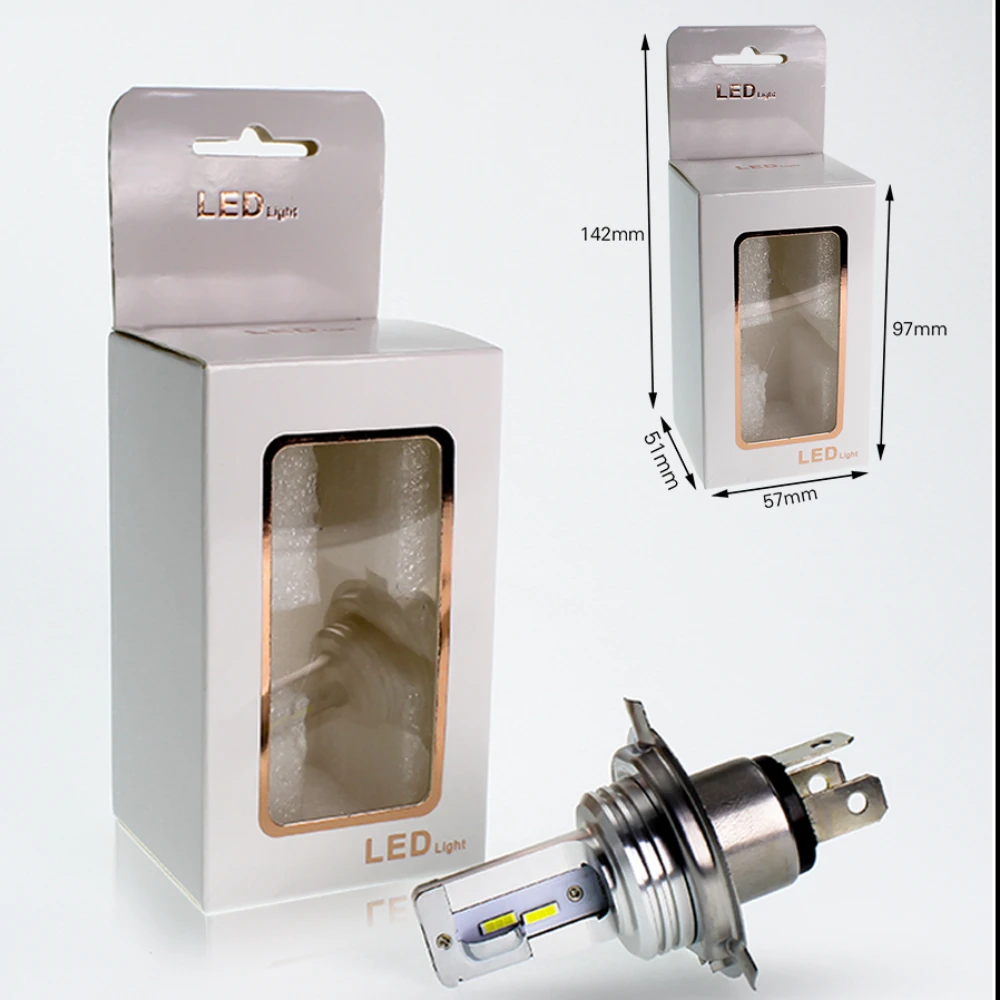 1 шт. Антибликовая Светодиодная лампа для мотоциклетных фар 12 В 6500 К| |