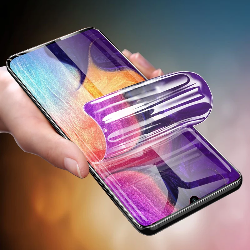Защитная пленка для Samsung Galaxy A50 A70 Note10 Plus 8 9 A10 A20 A40|Защитные стёкла и плёнки