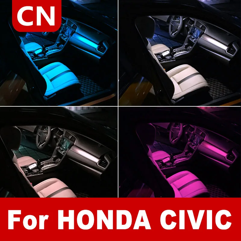 

Car Reading Light, Atmosphere Light, Car Interior Light, Highlight For Honda Civic 10th 2016-2018 car Interior Decoration
