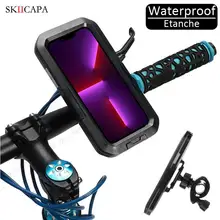 Waterproof Motorcycle Bicycle Phone Holder For iPhone 13 Pro Max 13 12 Mini 11 12 Pro Bike Handlebar Holder Mobile Phone Support