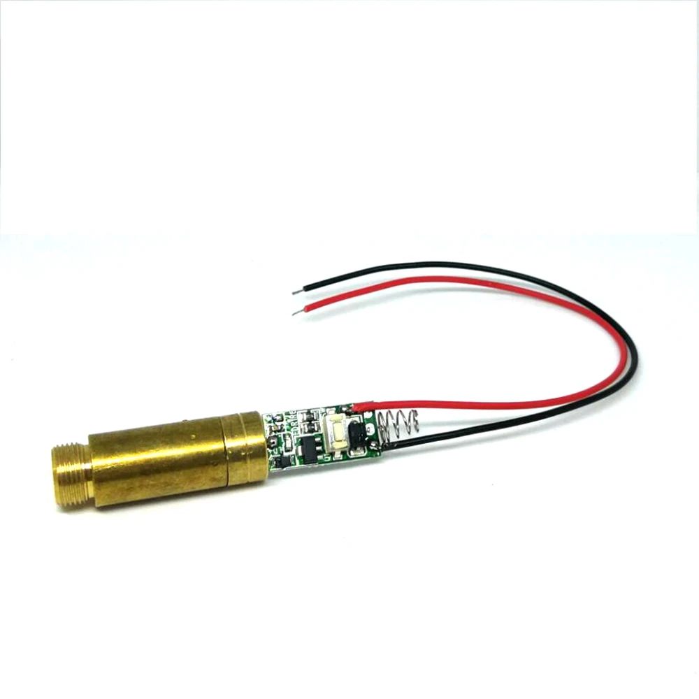 

Industrial Lab 532nm 10mW Green Laser Module Point Dot Lights w Spring Driver 3V