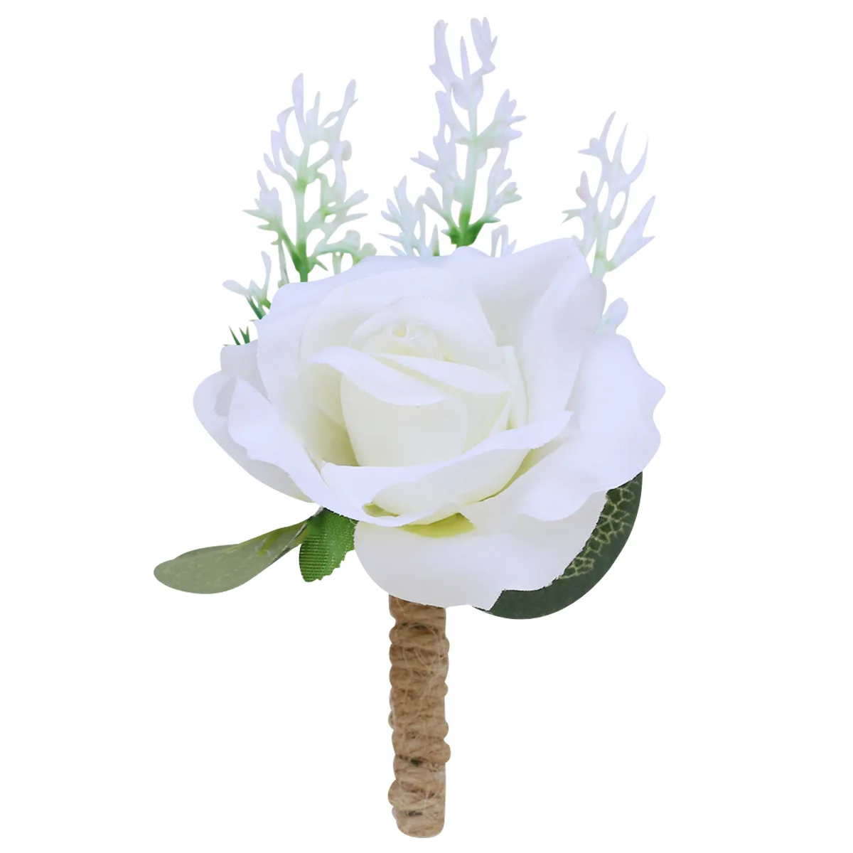 

Simulation Flower Brooch Korean Bride Bridesmaid Wrist Corsage Floral Accessories Ladies Wristband Men Business Corsage Wedding