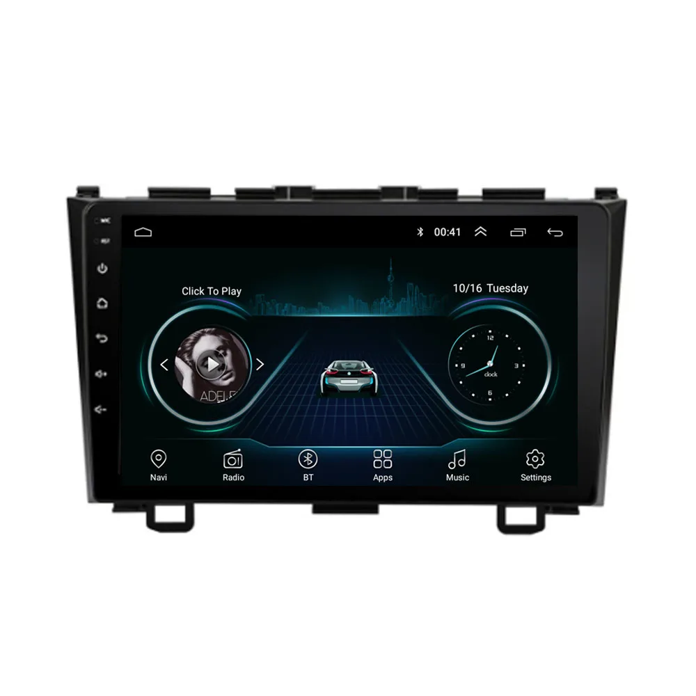 Мультимедийный проигрыватель для HONDA CRV 2006 2007 2008 2009 2010 2011 Android 10 1 GPS