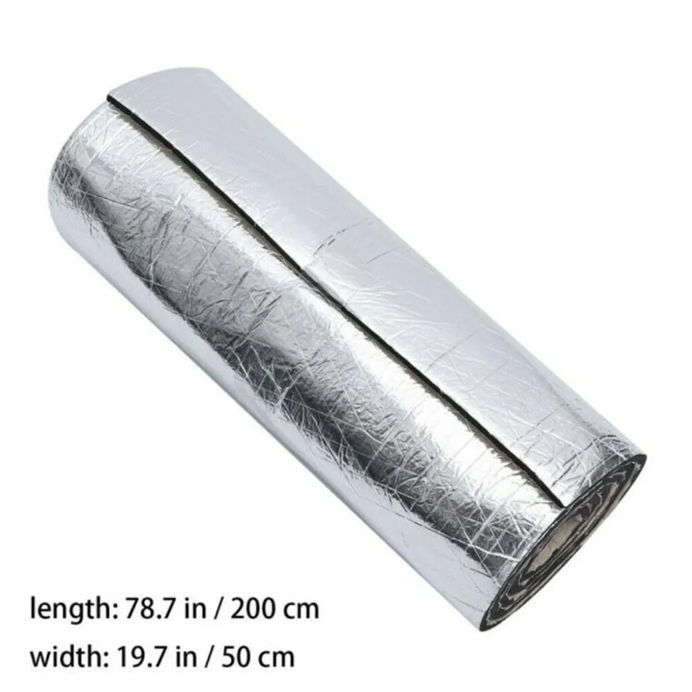 

Автомобильный звукоизоляционный клейкий коврик 2 м X 10 мм с теплоизоляцией, хлопковая акустическая пена для звукозаписывающих студий, домаш...