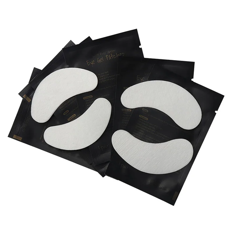 

50/100 Pairs Eyelashes Pad Gel Patch Grafting Eyelashes Under Eye Patches For Eyelash Extension Paper Sticker Wraps Makeup Tools