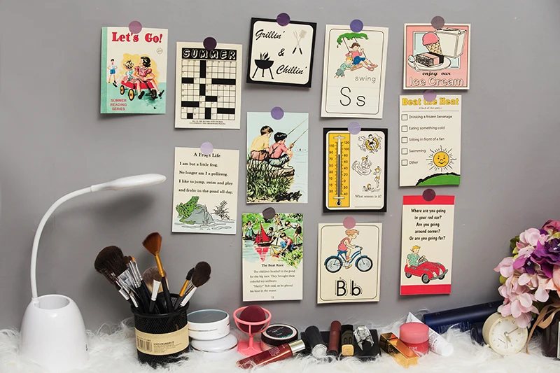 12Pcs/Bag Vintage Pastoral Children Garden Farm Card DIY Scrapbooking Album Junk Journal Planner Decorative Paper | Дом и сад