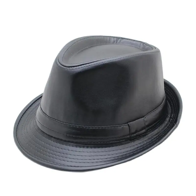 Британский Стиль пляжная соломенная шляпа с узкими полями Джаз кепки головные