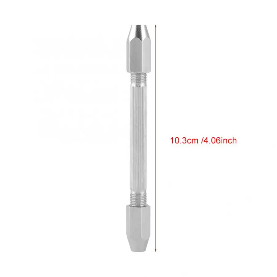 Двойной конец булавки тиски зажимы 10 шт. микро твист сверло Набор для ювелирных