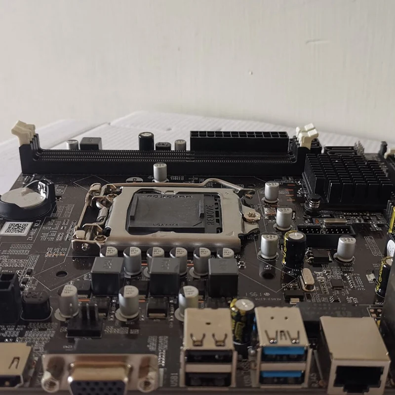 Материнская плата B75 LGA1155 для настольного компьютера с SATA 2 0 USB 3 DDR3 dims 16G