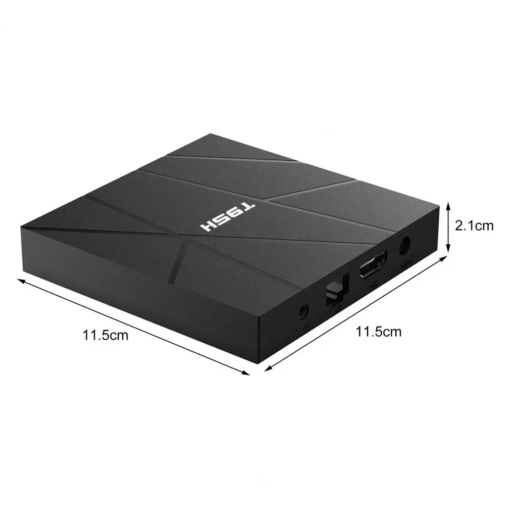 

2021 New Quad Core Allwinner H616 4K HD Media Player T95H 2.4G WIfi TV Box Android10.0