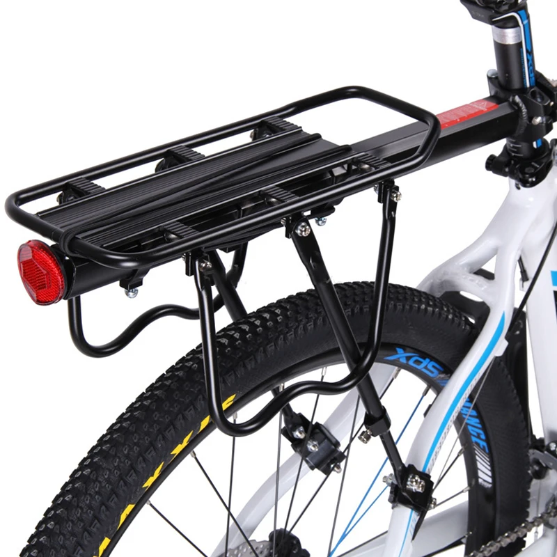 

Bicycle Luggage Carrier Cargo Rear Rack Shelf Quick Release Bike Rack Cycling Stand Holder Fit 26"-29"Mtb Bike Load-bearing 75kg