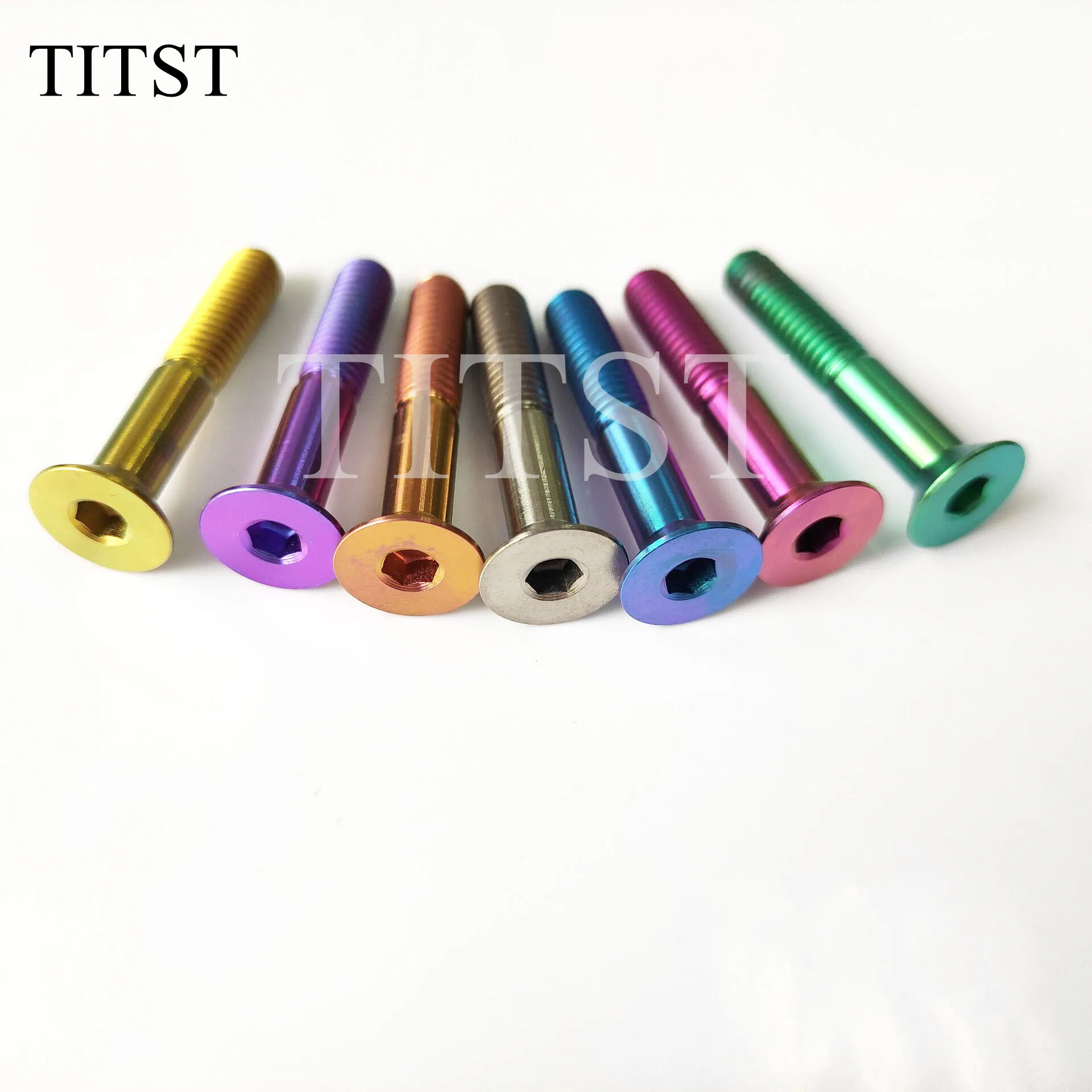 

DIN 7991 socket countersunk titanium bolts M8*15/20/25/30/35/40 ( one lot = 2 pcs )