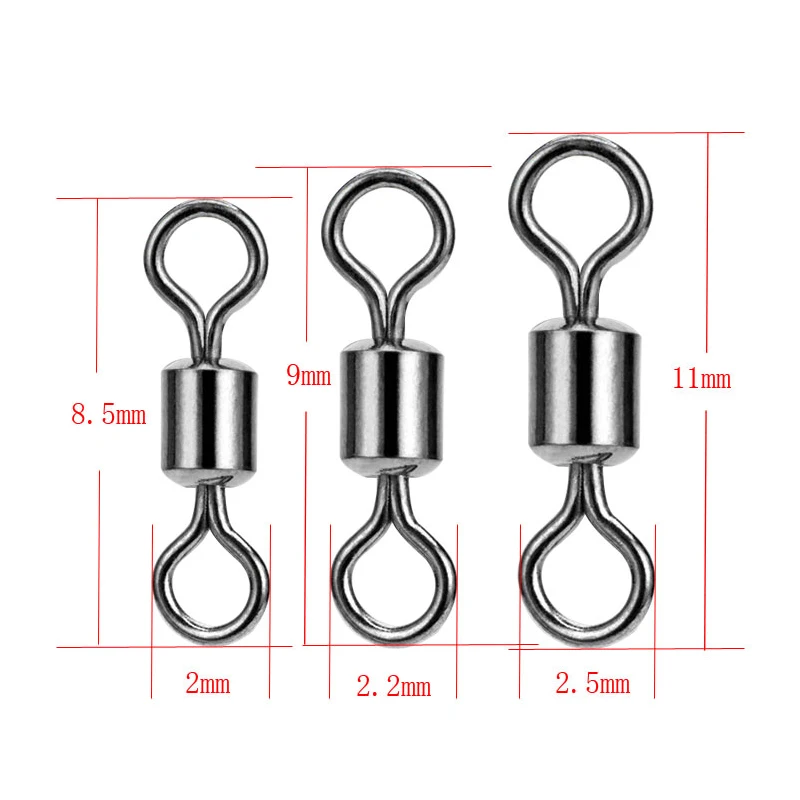 Кольцо B-образное из нержавеющей стали 10 шт./лот для рыболовных снастей | Спорт и