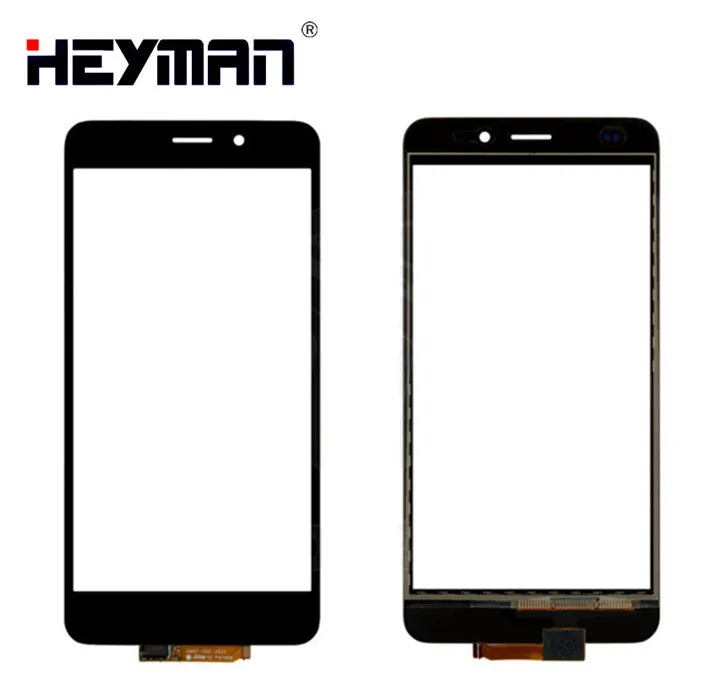 Сенсорный экран для huawei Honor 5C NEM-AL10 GT3(NMO-L31) дигитайзер стеклянная панель Переднее стекло объектив сенсор запасные части - Цвет: Черный