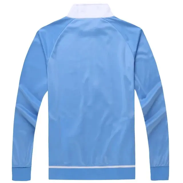 Однотонные мужские костюмы Footabll в полоску куртка с длинным рукавом штаны