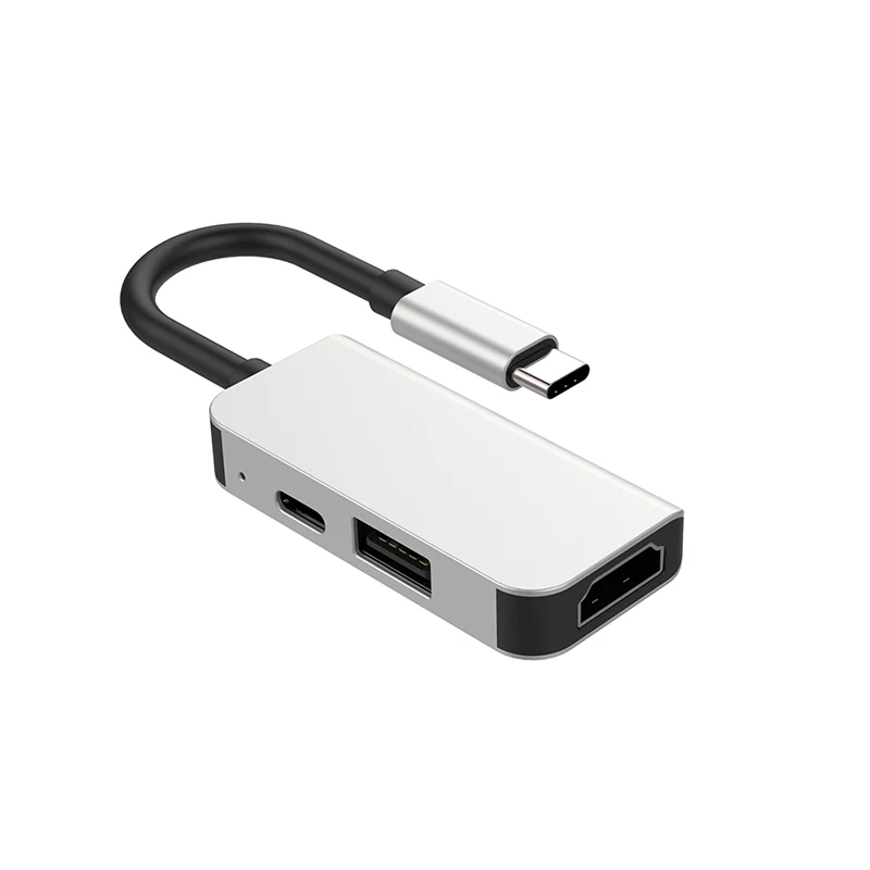 Usb концентратор Lcone C адаптер USB к HDMI 4K 3 0 PD зарядный конвертер для Macbook Pro DELL Huawei Mate 30