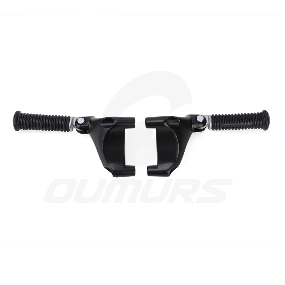 OUMURS мотоцикл черный пассажирский задний Подножки крепление для Harley Sportster 883 1200 72 XL1200V железо 883 XL883N 04-13