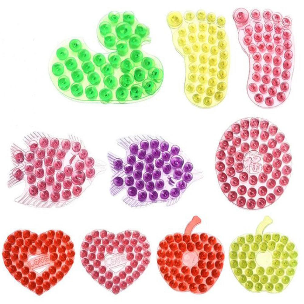 10 шт. Волшебная сильная Двусторонняя присоска для ванной комнаты новинка Палм