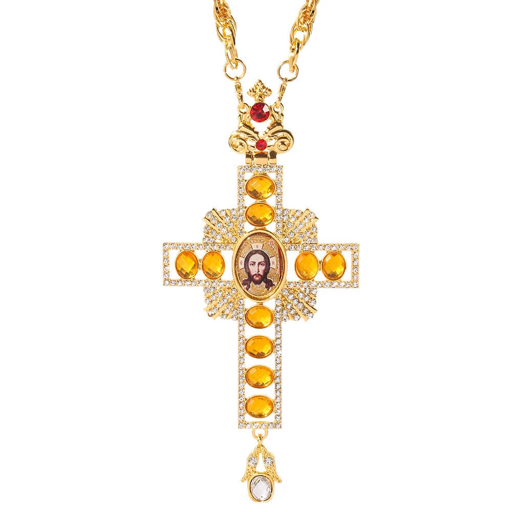 

Православный грудной крест Папы Иоанна Павла Ii, Российская Греция, фотография, византийская церковь, крест в подарок
