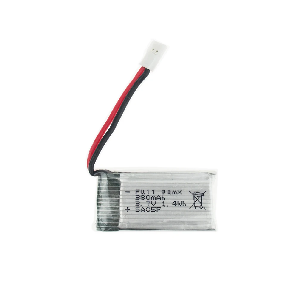 20 шт. 3 7 в 380 мАч LiPo 25C аккумулятор для Hubsan H107C H107L H107 U816 U816A V252 X11 X11C Walkera Super JXD JXD385|lipo