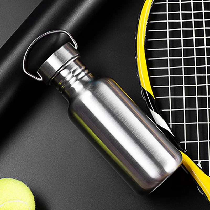 Бутылка для воды спортивная из нержавеющей стали герметичная 350/500/600/750 мл