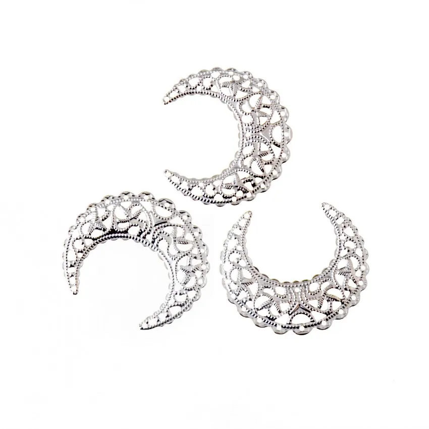 Free Shipping 20Pcs DIY Jewelry Accessories Connectors 43*38MM Metal Leaf Ancient Headwear Hairpin Handmade Material | Украшения и
