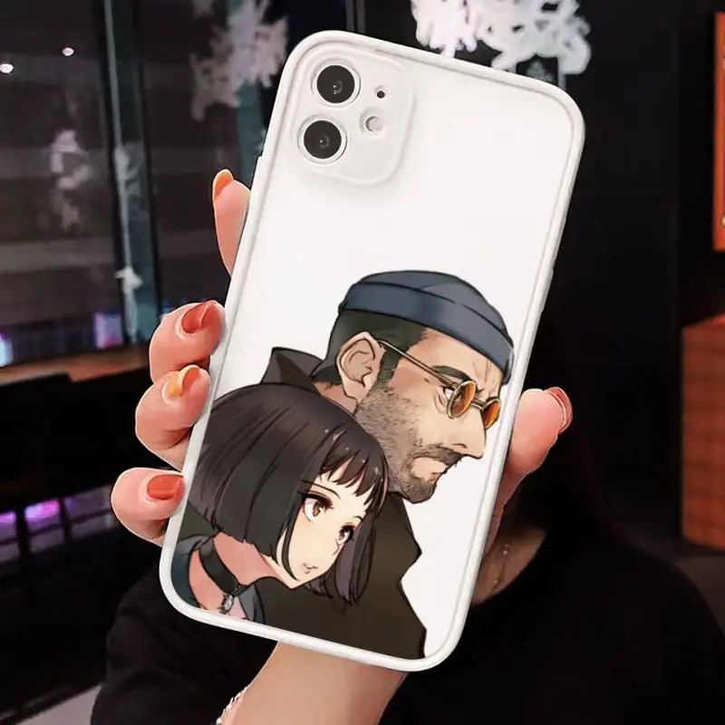

Leon Matilda Natalie Portman Movie love Phone Case Matte Transparent iPhone 7 8 11 12 s mini pro X XS XR MAX Plus cover funda