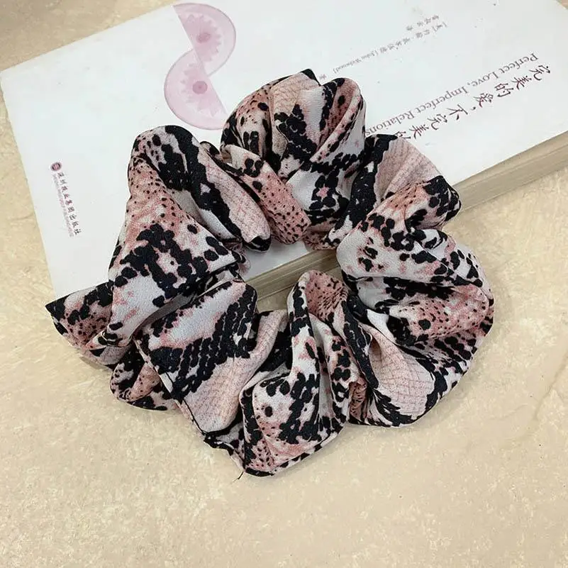 

INS leopard women scrunchies floral women hair scrunchies girls hair bands hair accessories for women hairbands kids head bands