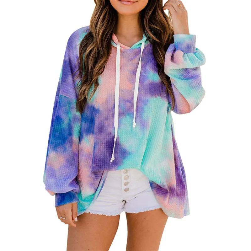 Худи женское в стиле Харадзюку толстовка с длинным рукавом пуловер капюшоном