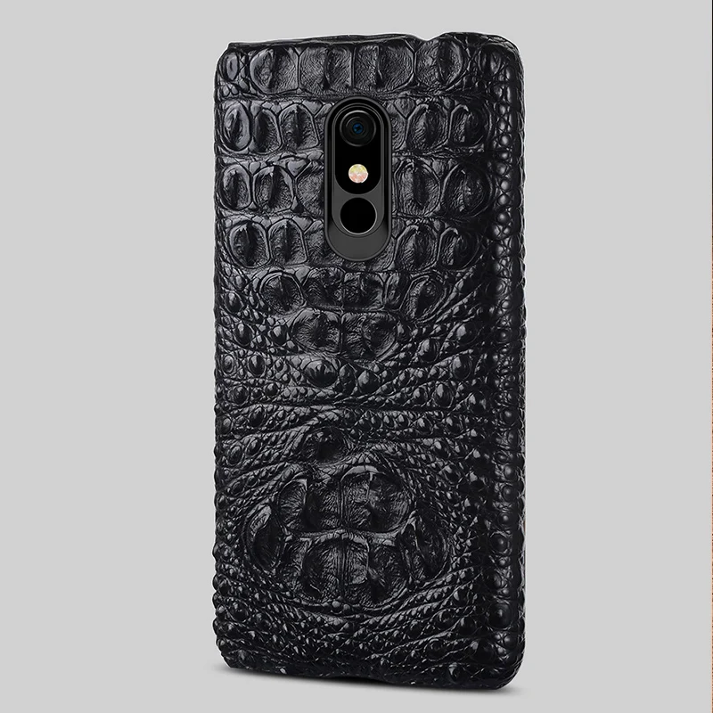 100% Genuine Crocodile Leather Phone Case For LG V40