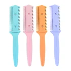 Парикмахерская Бритва для стрижки волос, расческа, инструмент для стрижки, кисть для укладки челки, лезвия для парикмахерской, стрижка, вилки для салона красоты, дома