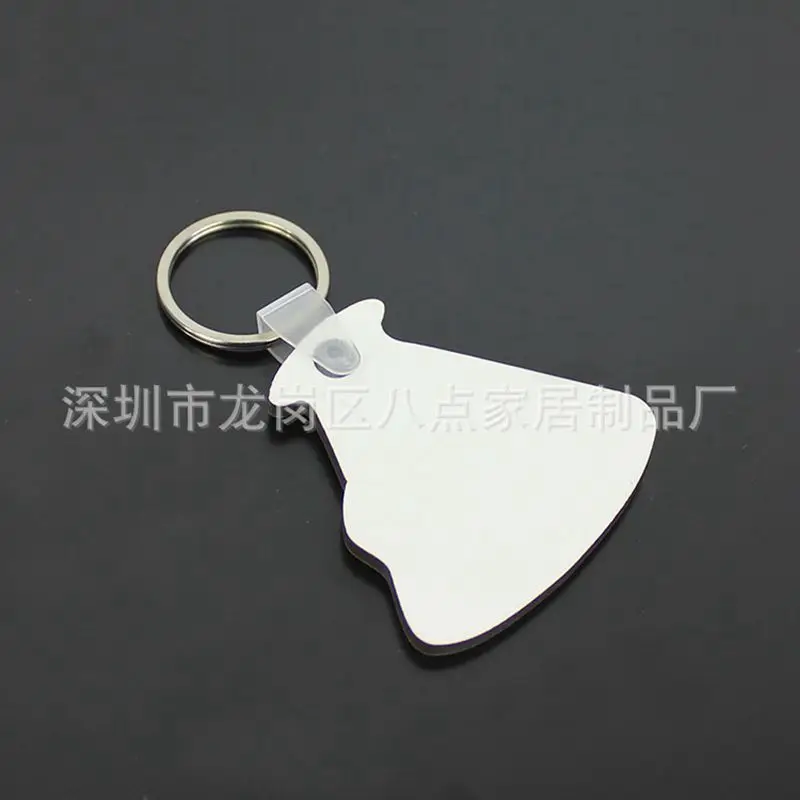 10 шт. односторонняя цепочка для ключей полуготовый продукт термопустая пластина