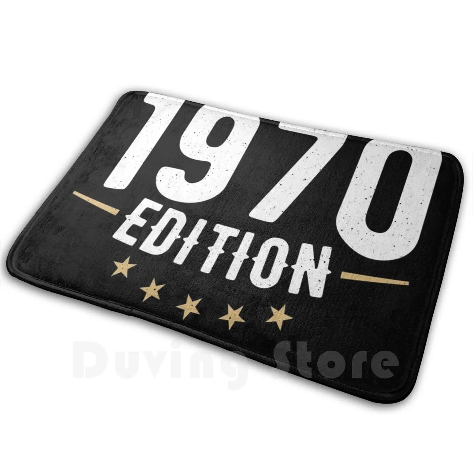 

Ограниченная серия 1970-Подарочный Мягкий Нескользящий Коврик для новорожденных 1970 - 50 дней рождения коврик подушка для дня рождения забавны...