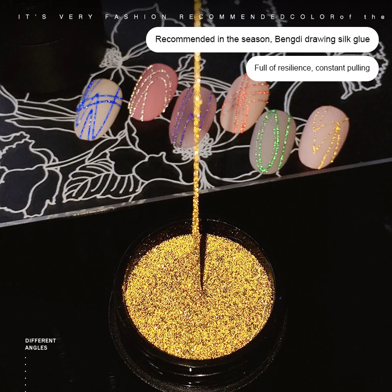 12 Цветов нейл арта паук Гель Дизайн Покраска ногтей УФ лак супер сильный стрейч